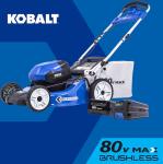 Kobalt 80V Self-Propelled Battery Lawn Mower