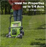 Greenworks 24V 17” Cordless Push Lawn Mower