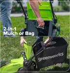 Greenworks 24V 17” Cordless Push Lawn Mower