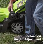 Greenworks 24V 17” Cordless Push Lawn Mower