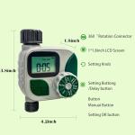 Programmable Garden Hose Water Timer with Rain Delay
