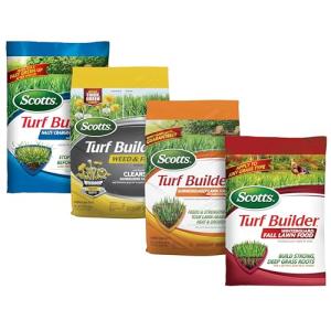 Scotts Turf Builder Lawn Care Bundle for Small Lawns