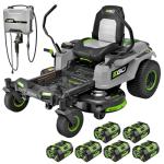 EGO POWER+ Z6 Zero Turn Lawn Mower with Batteries