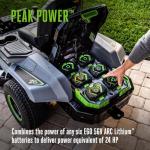 EGO POWER+ Z6 Zero Turn Lawn Mower with Batteries
