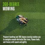 EGO POWER+ Z6 Zero Turn Lawn Mower with Batteries