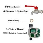 Programmable Garden Hose Water Timer with Rain Delay