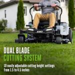 EGO POWER+ Z6 Zero Turn Lawn Mower with Batteries