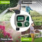 Programmable Garden Hose Water Timer with Rain Delay