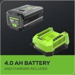 Greenworks 80V Self-Propelled 21" Mower with Batteries