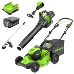 Greenworks 80V Self-Propelled Lawn Mower Kit