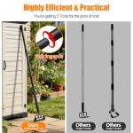 62 Inch Heavy Duty Garden Hoe and Weeder