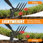 62 Inch Heavy Duty Garden Hoe and Weeder