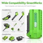 Kosiy 6.0Ah 40V Lithium Battery Replacement for GreenWorks