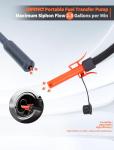 Portable Battery Pump for Gas with 51" Hose