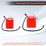 Portable Battery Pump for Gas with 51" Hose