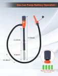 Portable Battery Pump for Gas with 51" Hose
