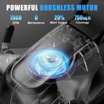 Azzuno 20V Cordless 8" Brushless Lawn Mower