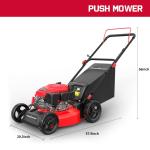 18" Gas Push Lawn Mower with 4-Stroke Engine