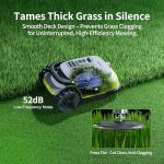 Smart Robot Lawn Mower with AI Navigation