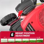 18" Gas Push Lawn Mower with 4-Stroke Engine