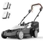 Litheli 18" Electric Self-Propelled Lawn Mower