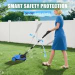 Azzuno 20V Cordless 8" Brushless Lawn Mower