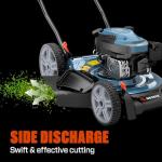 SENIX 21" Gas Push Lawn Mower with Mulching