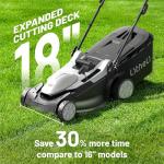 Litheli 18" Electric Self-Propelled Lawn Mower