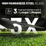 Litheli 18" Electric Self-Propelled Lawn Mower