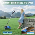 Azzuno 20V Cordless 8" Brushless Lawn Mower