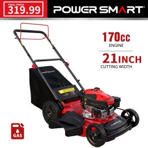 PowerSmart 21" Self-Propelled Gas Lawn Mower