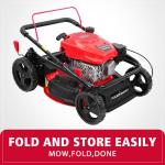 18" Gas Push Lawn Mower with 4-Stroke Engine