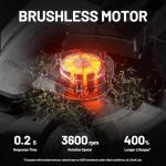 Litheli 18" Electric Self-Propelled Lawn Mower