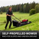 Amerisun 21" Self-Propelled Gas Lawn Mower