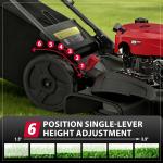Amerisun 21" Self-Propelled Gas Lawn Mower