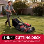 PowerSmart 21" Self-Propelled Gas Lawn Mower