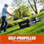 SENIX 21-Inch Gas Self-Propelled Lawn Mower
