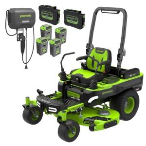 Greenworks 60V Zero Turn Mower with Batteries