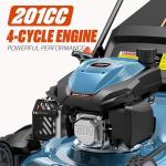 SENIX 22" 3-in-1 Gas Self-Propelled Lawn Mower