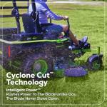 Greenworks 60V Zero Turn Mower with Batteries