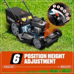 SENIX 21-Inch Gas Self-Propelled Lawn Mower