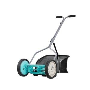 14-Inch Push Reel Lawn Mower with Grass Catcher