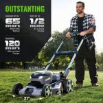 NovorikX 60V Self-Propelled Cordless Lawn Mower