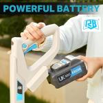 9" Mini Cordless Lawn Mower for Small Spaces