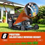 SENIX 22" 3-in-1 Gas Self-Propelled Lawn Mower
