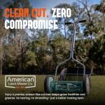 14-Inch Push Reel Lawn Mower with Grass Catcher