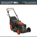 22" 201cc 6-Speed Gas Walk Behind Mower