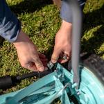 14-Inch Push Reel Lawn Mower with Grass Catcher