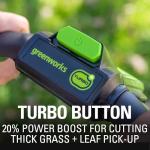 Greenworks 48V Electric Mower, Trimmer, and Blower Kit