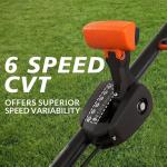22" 201cc 6-Speed Gas Walk Behind Mower